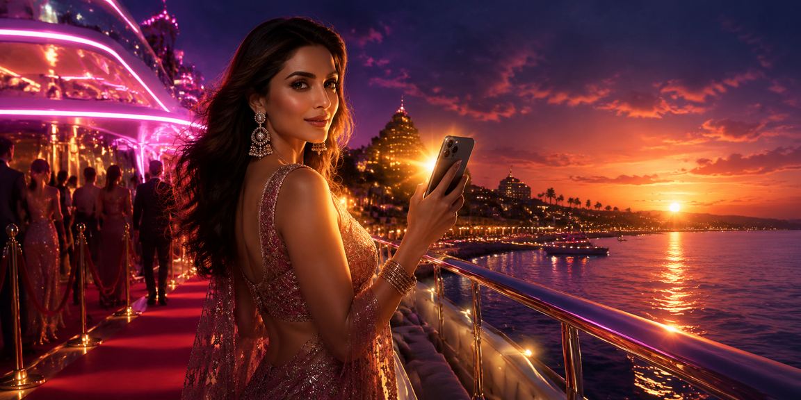 Goa beach with Bollywood themed entertainment and casino